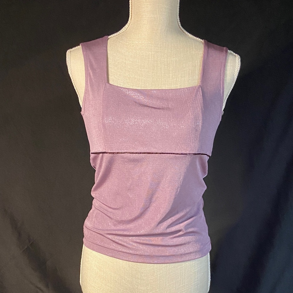 Wrapper Lavender Tank Top
